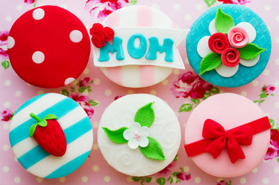 Tortas y Cupcakes dia de la Madre