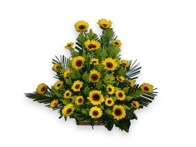 Arreglo Floral Pasión De Girasoles A Domicilio En Cali 