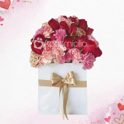 Claveles Y Rosas Regalos A Domicilio En Armenia Arreglos Florales Pedido Con Un Dia De Anticipado
