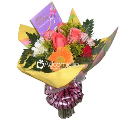 Bouquet De Gerberas Y Rosas A Domicilio En Cali 