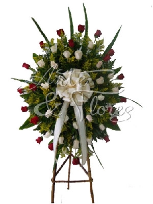 Corona Fúnebre Con Rosa Roja A Domicilio En Cali 