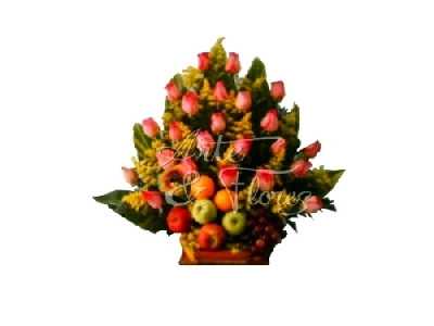 Rosas Con Frutas Tropicales A Domicilio En Cali 