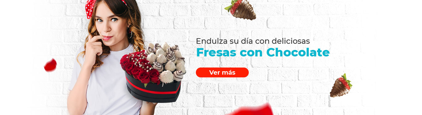 fresas con chocolate en medellin