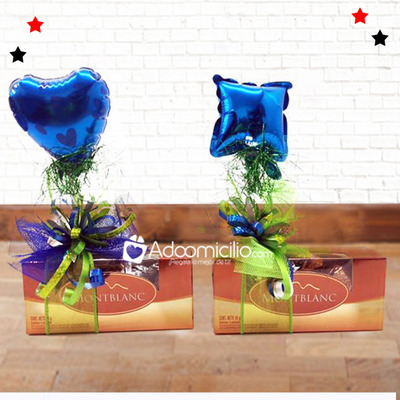 Regalos Chocolates día del Padre Globos