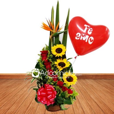 Arreglos florales a domicilio en Cali Amorcito