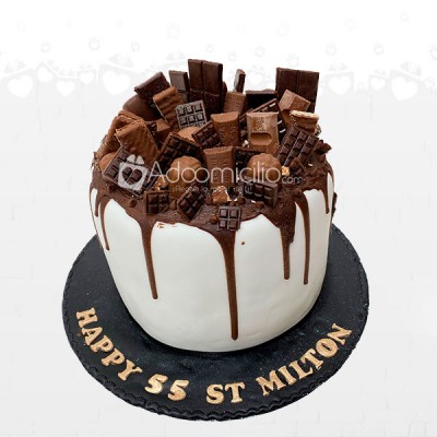 Fantasia de Chocolate Torta Sabor Chocolate 30 Porciones A Domicilio En Cali Pedido Con 2 Dias De Anticipado