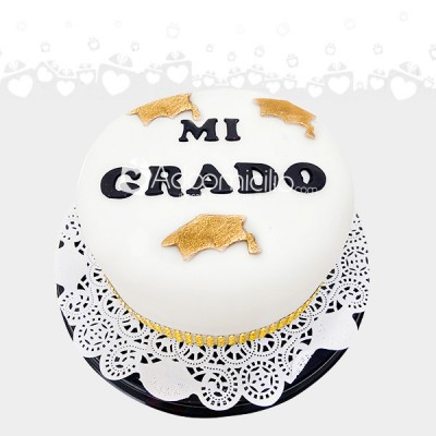 Torta Grado Dorado Sabor Naranja 5 Porciones A Domicilio En Cali