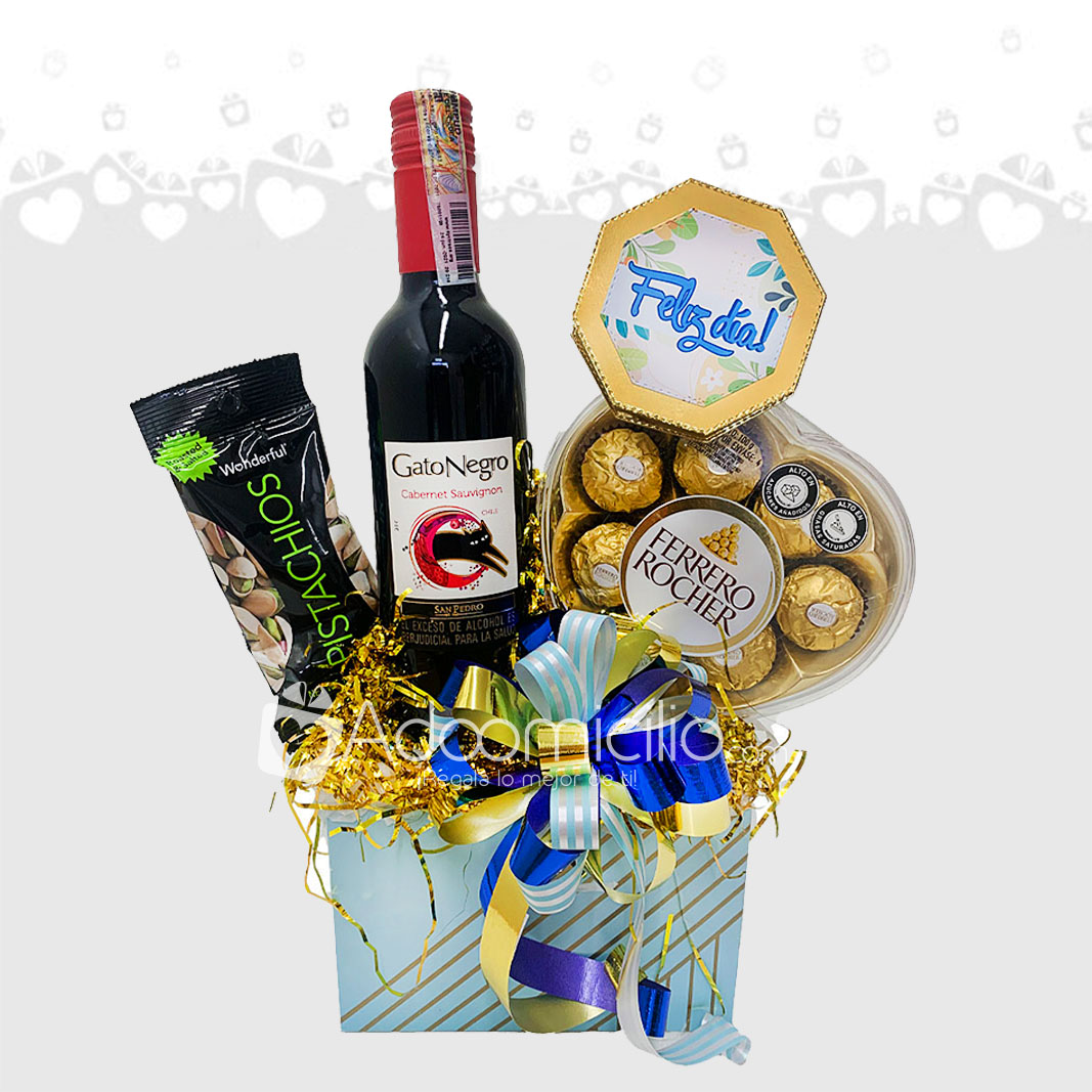 Ancheta Para San Valentín Con Vino A Domicilio En Cali