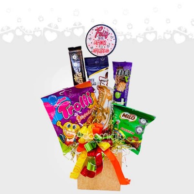 Ancheta De Dulces Para Amor Y Amistad A Domicilio En Cali 