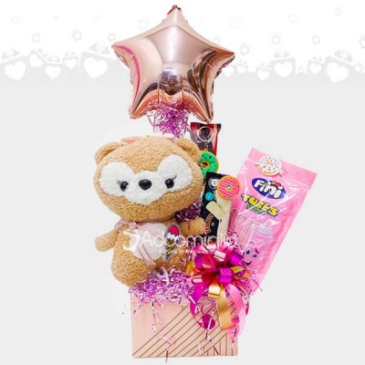 Regalo Con Peluche Para El Día Del Amor Y La Amistad A Domicilio En Cali 