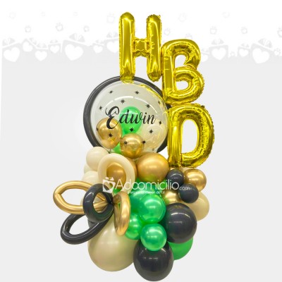 Arreglo De Globos Para Cumpleaños A Domicilio En Cali Pedido Con Un Día De Anticipación 