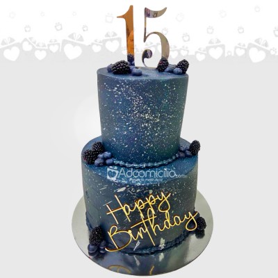Torta De Dos Pisos Para Cumpleaños A Domicilio En Cali Pedido Con Dos Día De Anticpación 