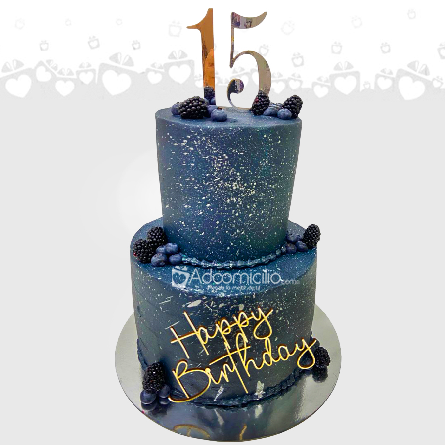 Torta De Dos Pisos Para Cumpleaños A Domicilio En Cali Pedido Con Dos Día De Anticpación 