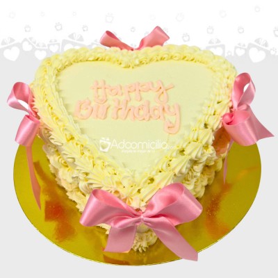 Torta De Corazón Coquet Para Mujer A Domicilio En Cali Pedido Con Dos Días De Anticipación 