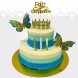 Torta De Dos Pisos Con Mariposas A Domicilio En Cali Pedido Con Dos Días De Anticipación 