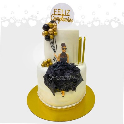 Torta Para Mujer De Cumpleaños A Domicilio En Cali Pedido Con Dos Días De Anticipación 