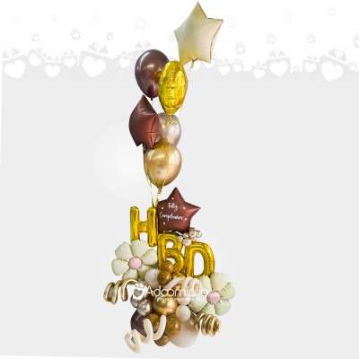 Arreglo De Globos Para Cumpleaños A Domicilio En Cali Pedido Con Un Día De Anticipación 