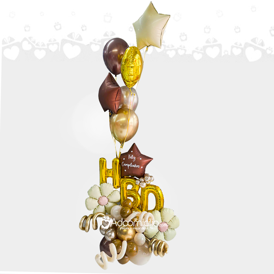 Arreglo De Globos Para Cumpleaños A Domicilio En Cali Pedido Con Un Día De Anticipación 