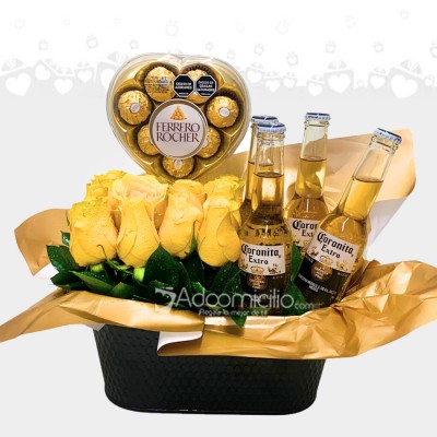 Rosas Y Cervezas Para Hombre A Domicilio En Cali Pedido Con Un Día De Anticipación 