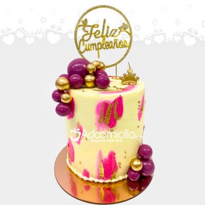 Torta Para Mujer De Cumpleaños A Domicilio En Cali Pedido Con 2 Días De Anticipación