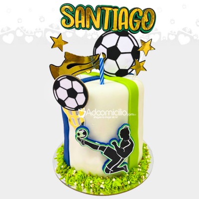 Torta Para Hombre Con Temática De Futbol A Domicilio En Cali Pedido Con 2 Días De Anticipación 