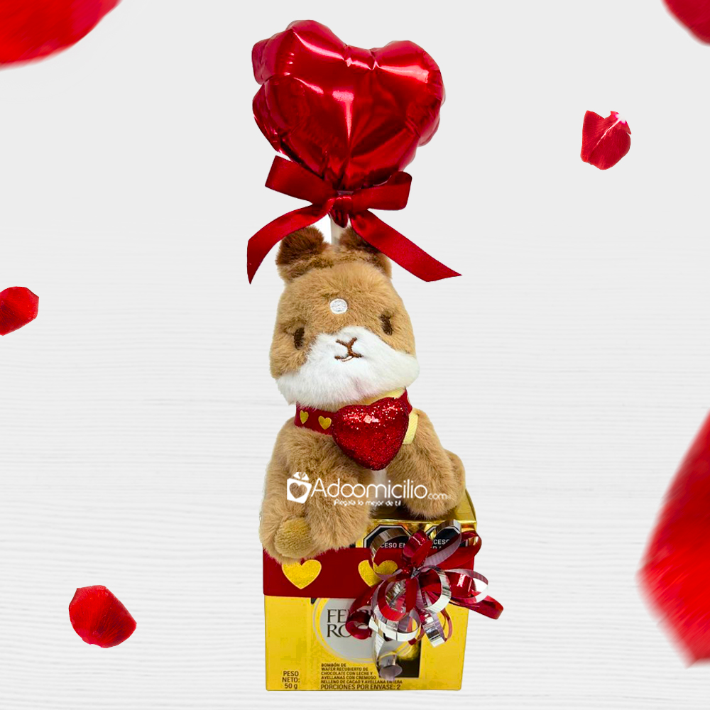 Chocolates Con Peluche Para San Valentín A Domicilio En Cali Pedido Con Un Día De Anticipación 