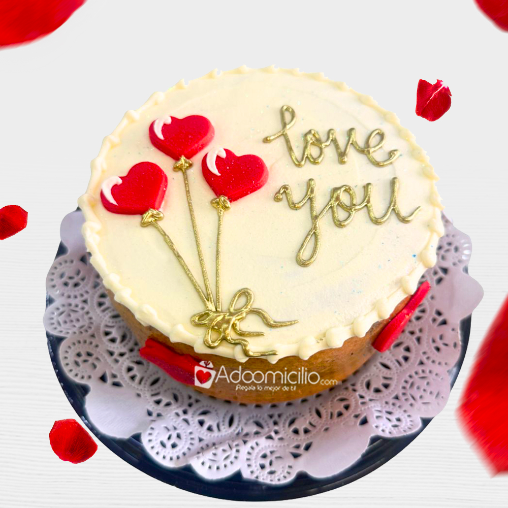 Torta De San Valentín Para 5 Personas A Domicilio En Cali Pedido Con Un Día De Anticipación 