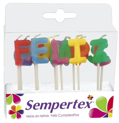 Velitas  Letras  Feliz Cumpleaños