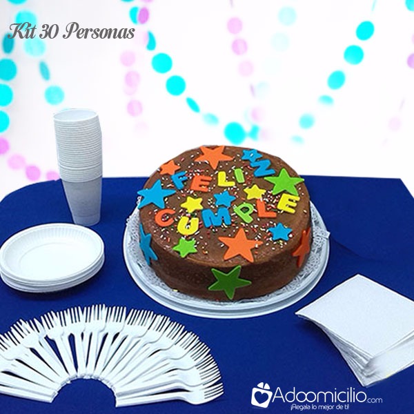 Kit de celebración 30 Personas a domicilio en Cali