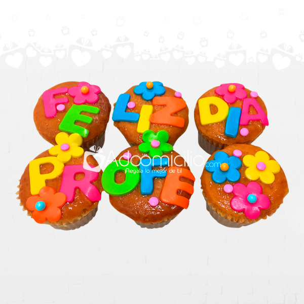 Regalos Dia Del Profesor Cupcakes x 6 A Domicilio En Cali