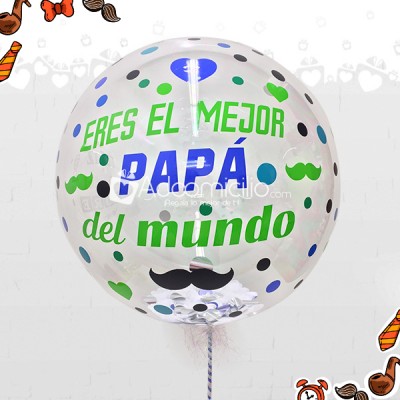 Eres El Mejor Globo Burbuja Con Helio Regalos Para El Dia Del Padre A Domicilio En Cali