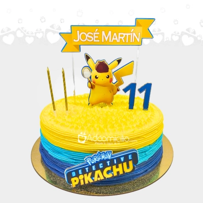 Torta Con Temática De Pikachu A Domicilio En Cali Pedido Con Dos Días De Anticipación