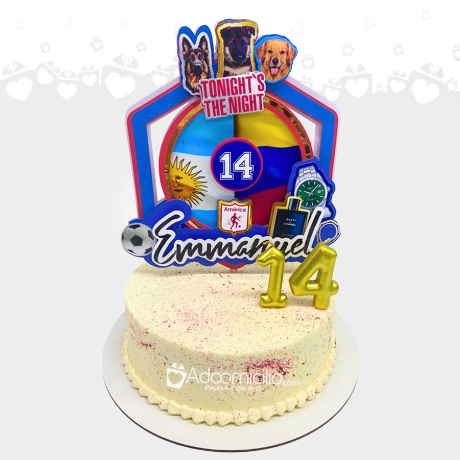 Torta Personalizada Para Hombre A Domicilio En Cali Pedido Con Dos Días De Anticipación 