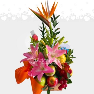 Arreglos florales Medellín Ramo frutero