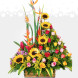 Arreglo Floral Con Girasoles Y Rosas A Domicilio En Cali 