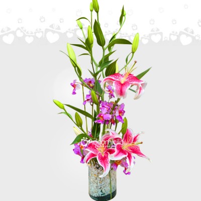 Orquideas y Lirio Regalos de Amor y Amistad Cali