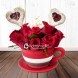 Regalos amor y amistad Colombia Taza con rosas y dulces