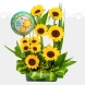 Arreglo Floral De Girasoles A Domicilio En Cali 
