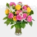 Florero Con Mix De Flores A Domicilio En Cali 