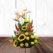 Ramos de flores para cumpleaños Cali Rosas y Girasoles 