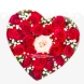 Regalos San Valentin Cali Caja Corazón X20 Rosas