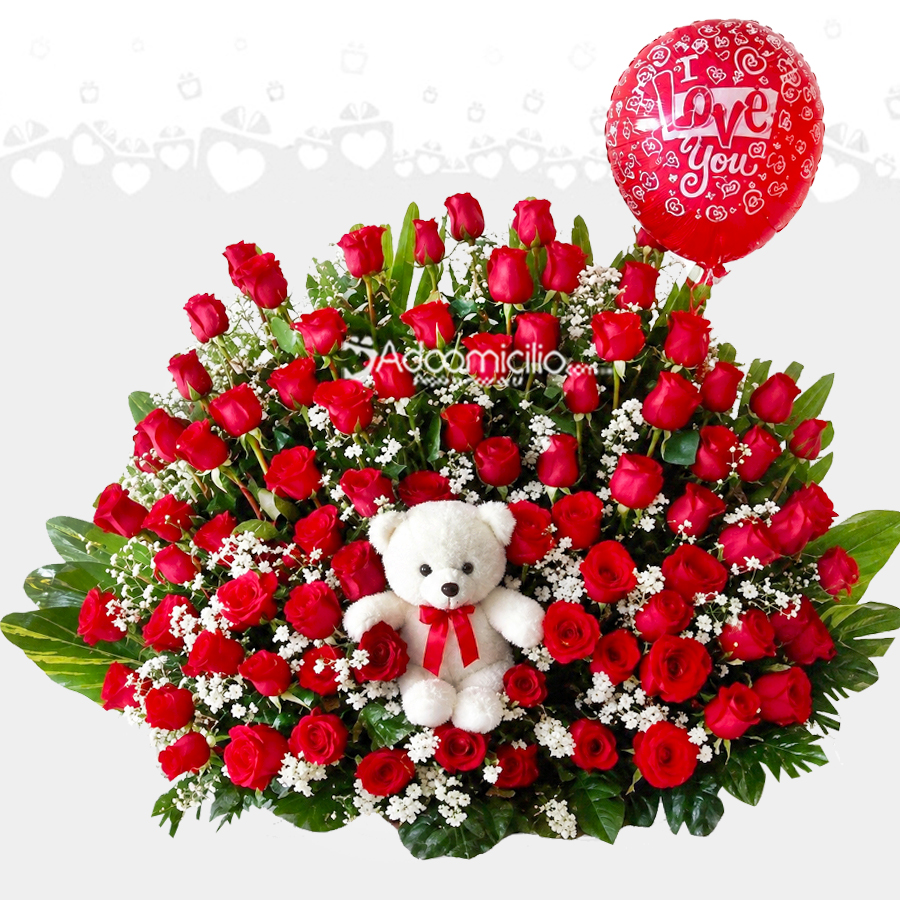Rosas Y Peluche A Domicilio En Cali 