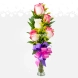 Solitario Con 5 Rosas A Domicilio