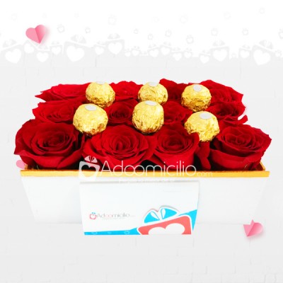 Flores Para San Valentin Rosas y Chocolates A Domicilio En Cali