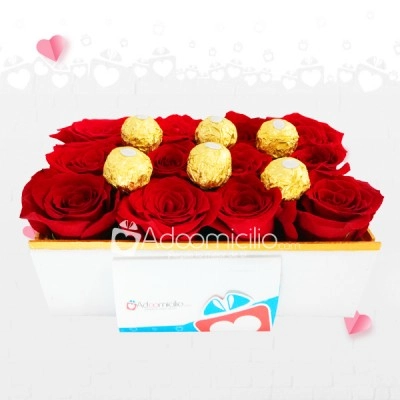 Flores Para San Valentin Rosas y Chocolates A Domicilio En Cali