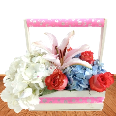 Arreglo Floral Mixto A Domicilio En Cali Pedido Con Un Día De Anticipación 
