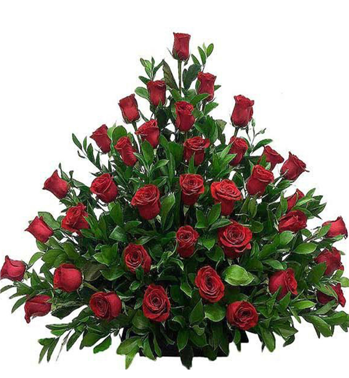 Arreglo Floral Armonía con rosas rojas Flores a domicilio en Bogota