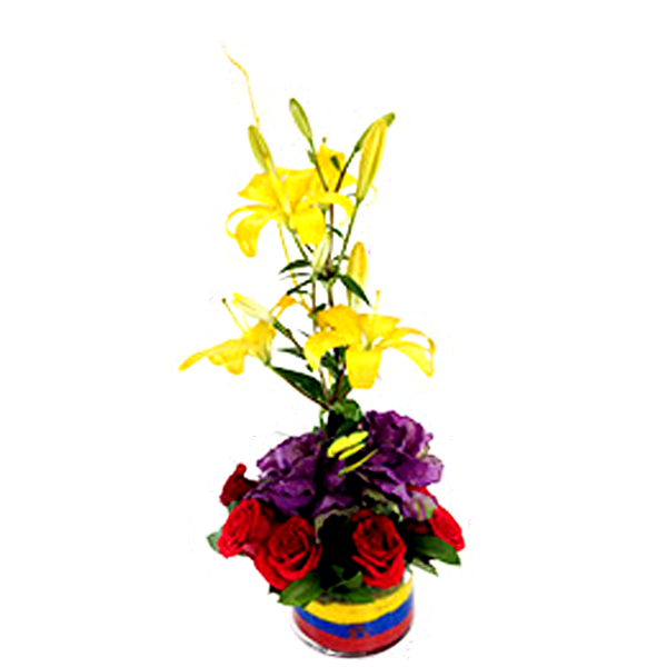 Arreglo Floral Lirios Colombia Flores a domicilio en Bogota