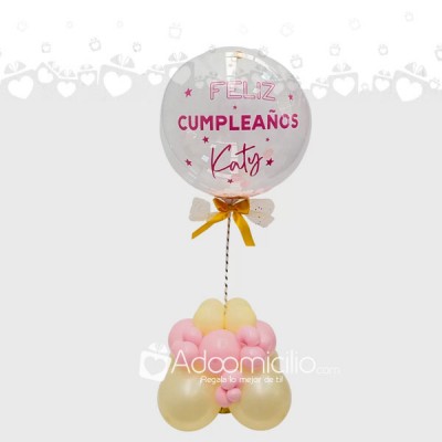 Globos transparentes personalizados para tortas  Globos personalizados, Globos  transparentes, Globos