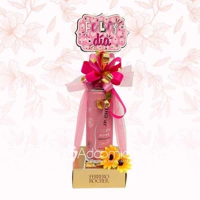 Detalle Champán Lata con Chocolates Regalos Dia de la Mujer a Domicilio en Bogotá